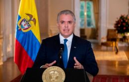 El régimen de Maduro da cobijo a terroristas colombianos, dijo Duque en Estrasburgo