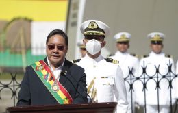 “El derecho de Bolivia al mar es un derecho inalienable e imprescriptible”, explicó Arce