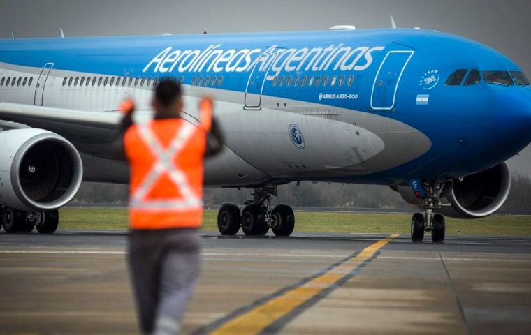 Aerolíneas Argentinas anunció que ya tiene todos sus “corredores federales” en pleno funcionamiento