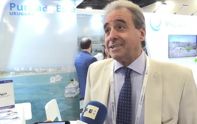 “Es prácticamente imposible que un crucero de Europa venga sólo a Montevideo y no visite Buenos Aires”, explicó Monzeglio