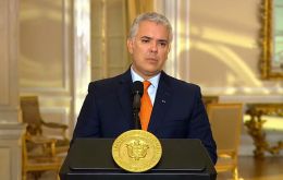 “Mientras yo sea presidente de la República, Nicolás Maduro no entrará a territorio colombiano”, dijo Duque en una entrevista 