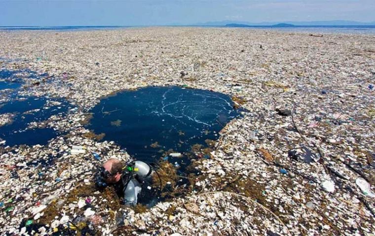Los mares de plástico que pululan en los océanos
