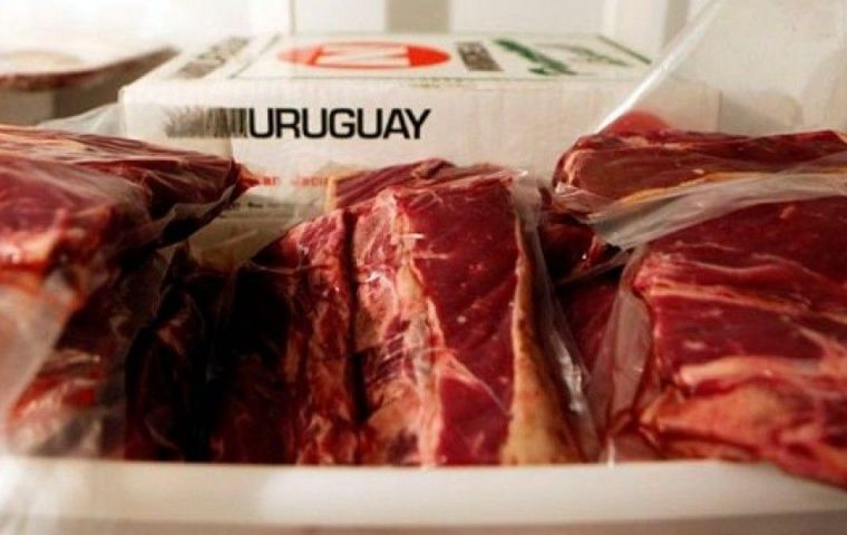 La carne se mantuvo como el principal producto de exportación tras un aumento del 26,6%, principalmente por las mayores ventas a China, Estados Unidos y Holanda