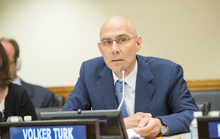 Türk tiene una larga carrera en la ONU