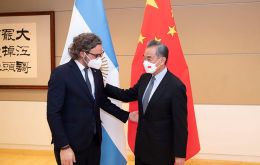 Cafiero también agradeció el apoyo de China a la Cuestión Malvinas 