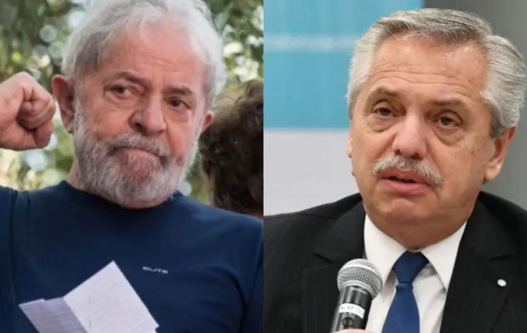 “Felicito a mi querido Lula por su victoria en la primera vuelta y extiendo mi sincero respeto al pueblo de Brasil por su profunda expresión democrática”, escribió Fernández