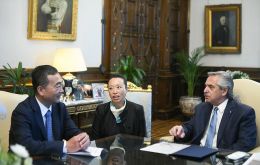 Argentina se sumó a la iniciativa china “Belt and Road” en febrero, cuando Fernández y Xi Jinping se reunieron.
