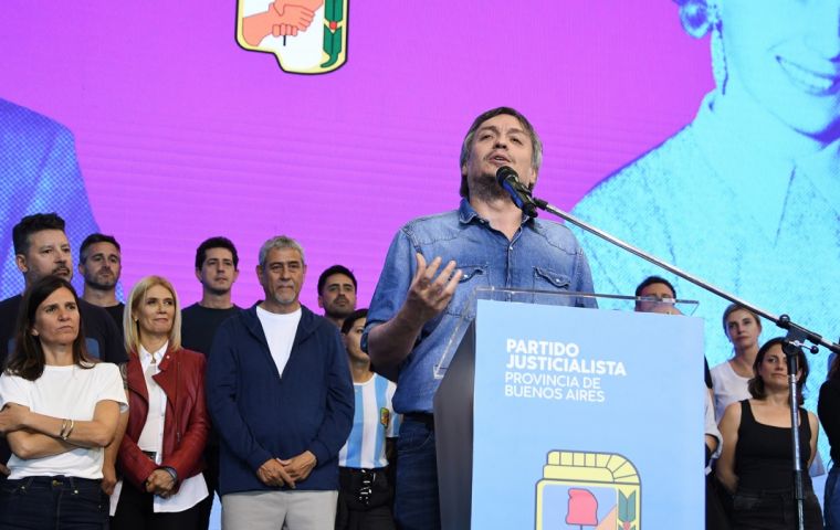 Macri puede ser el enemigo, pero los dirigentes dentro del FdT no parecen tener muchos amigos tras el discurso del hijo de la vicepresidenta