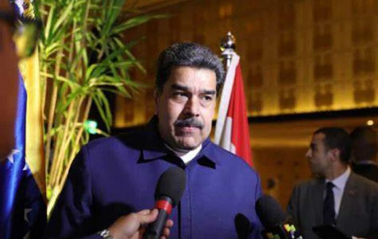 “Parece que estamos entrando en una etapa irreversible de los daños causados por el cambio climático”, dijo Maduro
