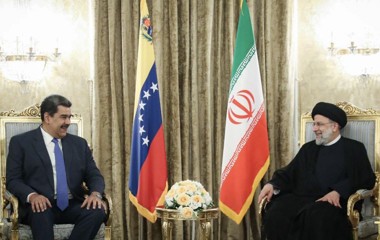 Venezuela ha recurrido reiteradamente a Irán en medio de las sanciones de los países occidentales