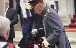 Se prestó especial atención al 40º aniversario de la Guerra de las Falkland, con muchos veteranos desfilando 