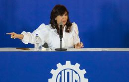 CFK insiste en que el Partido Judicial está a tope contra ella