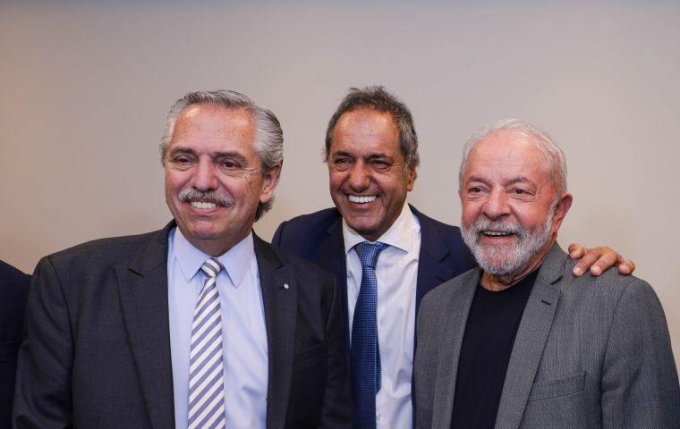 Scioli destacó su logro de superar las diferencias políticas entre los presidentes Bolsonaro y Fernández para impulsar el comercio bilateral