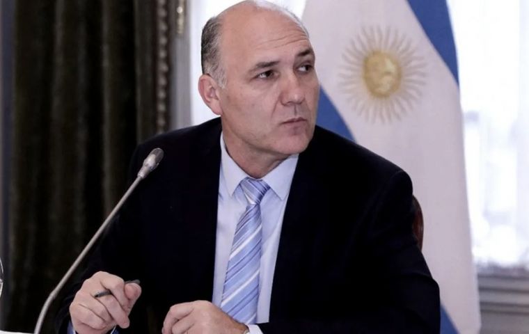 Guillermo Carmona, secretario de Asuntos Relativos a las Islas Falkland / Malvinas 