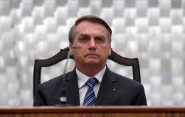 “Todo saldrá bien en el momento adecuado”, dijo Bolsonaro a sus seguidores