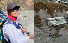 Palavecino se encontraba de viaje de montañismo en Nepal