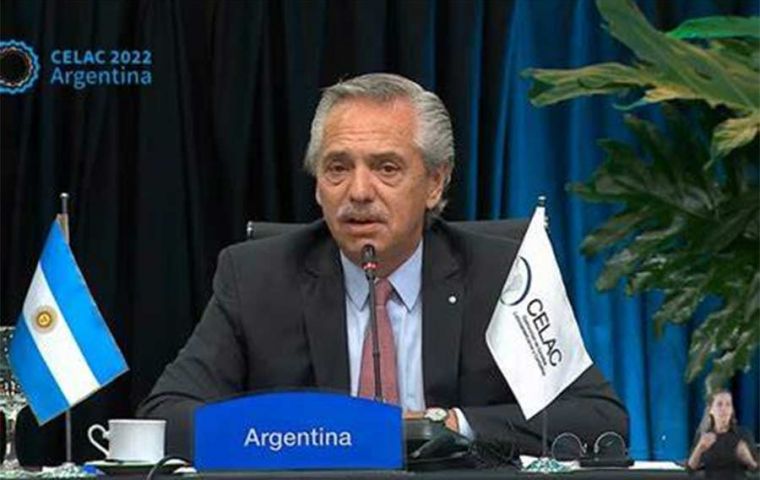 “Vivimos en el continente más desigual del mundo”, dijo el Presidente Fernández en su discurso inaugural.  