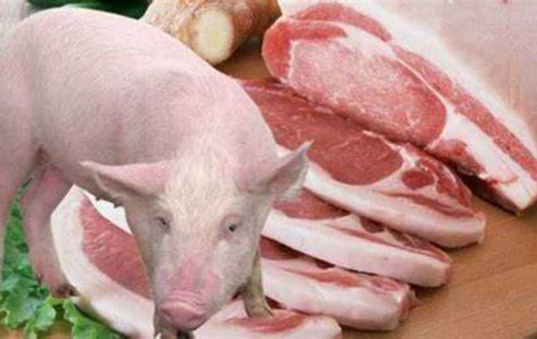 Los consumidores taiwaneses pagan más que otros compradores asiáticos por la carne de cerdo paraguaya