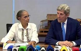 Kerry dijo que Biden estaba interesado en contribuir al Fondo Amazonia