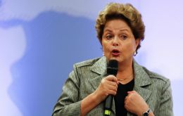 Rousseff participó en la fundación del NDB en 2014
