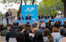 Argentina “recuperará las Malvinas por medios pacíficos”, insistió Alberto Fernández