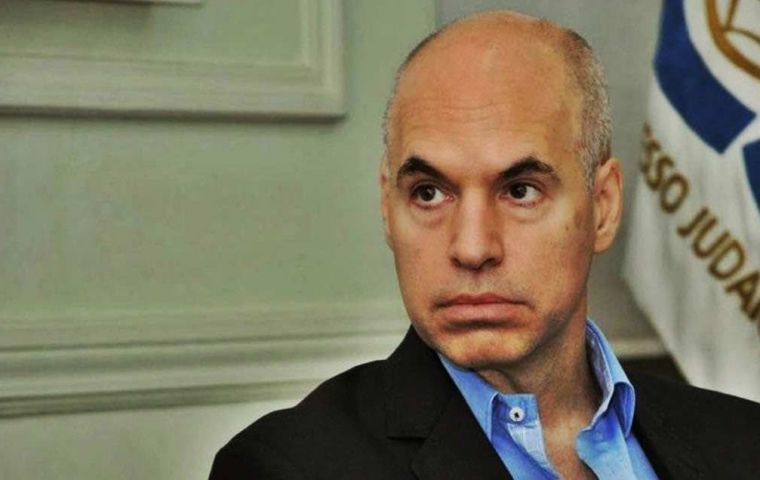 Macri no puede enojarse conmigo por cumplir la ley de la Ciudad de Buenos Aires, argumentó Rodríguez Larreta