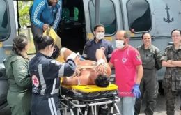 La ministra de Salud, Nísia Trindade, visitó a los nativos brasileños heridos en el hospital de Roraima