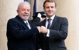Lula y Macron se reunieron durante la cumbre del G7 en Hiroshima el mes pasado
