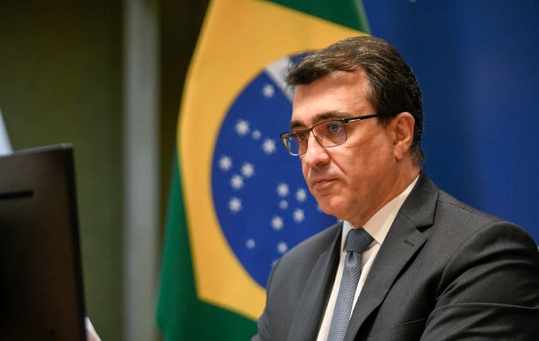França fue ministro de Relaciones Exteriores de Bolsonaro entre abril de 2021 y diciembre de 2022
