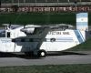 El antiguo avión de la Guardia Costera ya se encuentra en territorio argentino. Su último vuelo será a Buenos Aires el lunes