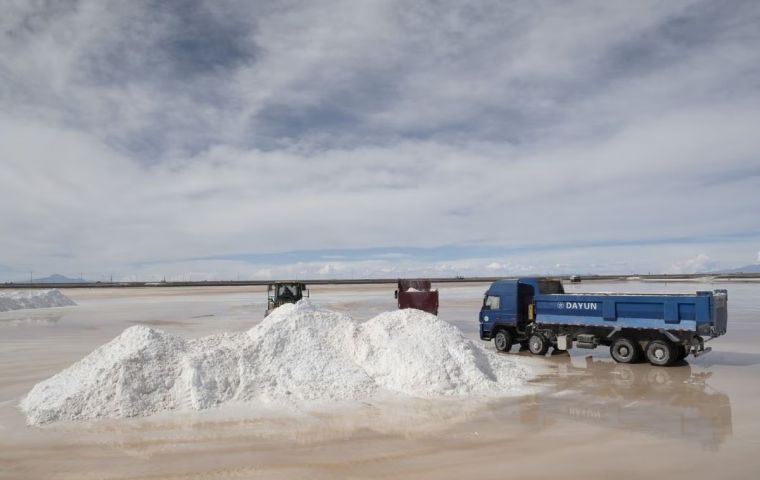Arce también subrayó que Bolivia sigue siendo el país con las mayores reservas certificadas de litio del planeta