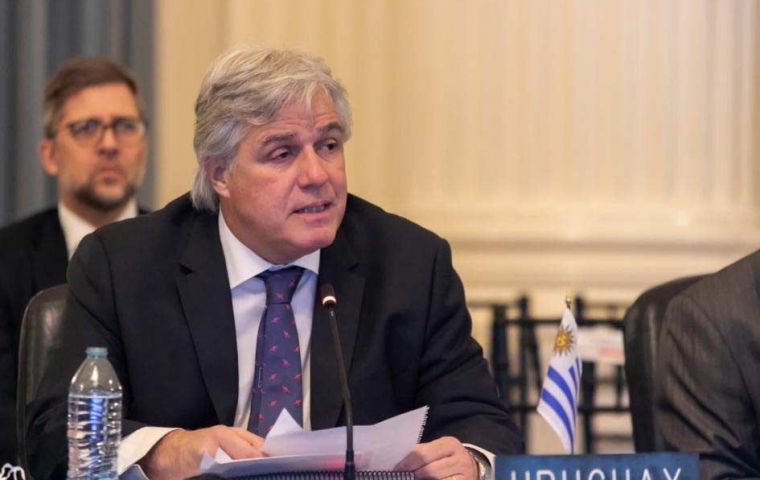 Uruguay y China esperan que Mercosur se decida, argumentó Bustillo
