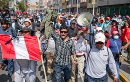 Los manifestantes piden la dimisión de Boluarte y nuevas elecciones