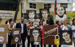 Los seis activistas fueron condenados por “conspirar” contra el presidente Maduro, según se dijo