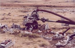 El helicóptero Puma del escuadrón Alacrán fue derribado en Mount Kent en 1982 pero los cuerpos no fueron identificados hasta 2021