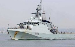 El HMS Trent se utiliza principalmente para combatir la piratería y el contrabando, proteger la pesca, contraterrorismo, proporcionar ayuda humanitaria y operaciones de búsqueda y rescate