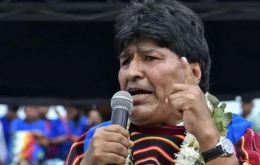 Tribunal boliviano prohíbe a Evo ser candidato en 2025