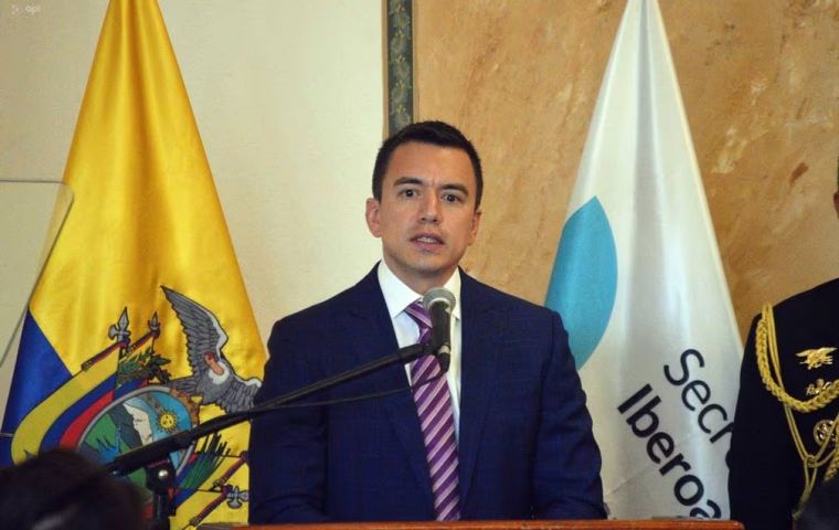 Noboa también pidió a Petro que se ocupe de los cerca de 1.500 colombianos presos en cárceles ecuatorianas