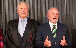 La amistad de Lewandowski con Lula se remonta a los años 70