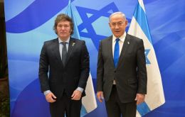 Milei mantuvo una reunión con el Primer Ministro Netanyahu entre otros compromisos