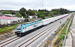 “La gente de UPM, por supuesto, tiene un papel fundamental en esta primera etapa del nuevo desarrollo ferroviario en Uruguay”, admitió Falero