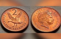 Las monedas de cobre de uno y dos peniques que serían retirados de circulación