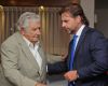 Pepe Mujica y Lacalle Pou han compartido un estrecho vínculo últimamente a pesar de estar en extremos opuestos del arco político