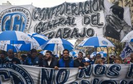 La protesta será “contundente”, pronosticó Pablo Moyano
