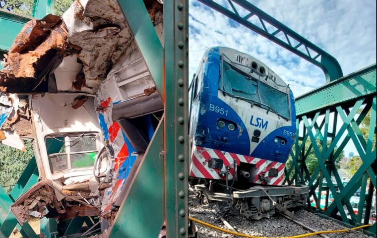 Hay una degradación total de la empresa ferroviaria estatal, explicó el dirigente sindical ferroviario Maturano