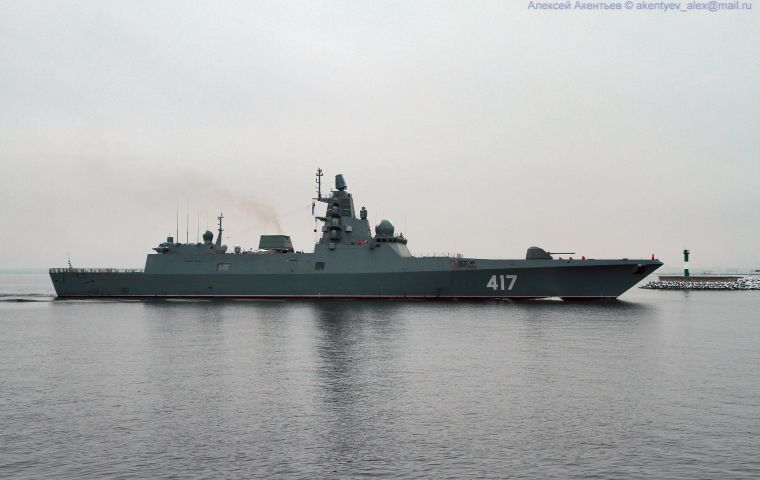 La Almirante Gorshkov es también conocida como “la fragata invisible”